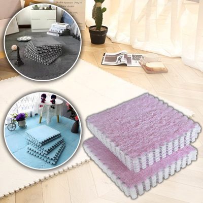 FLUFFTILE pre mäkkú, štýlovú a útulnú podlahu (10 ks)